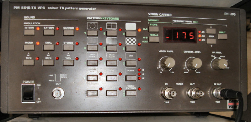 Philips Farbbalkengenerator PM 5515-TX VPS
